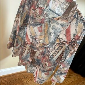 Alfred Dunner Multicolor Floral Top